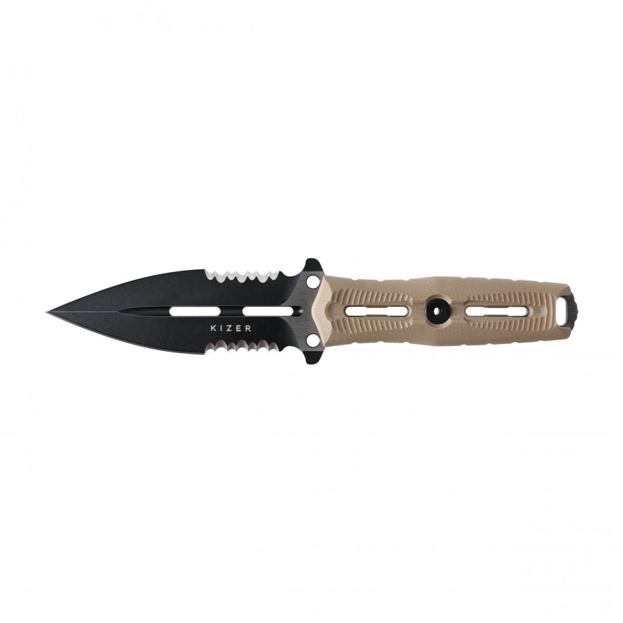 Nóż Kizer Norcross ZX-FB01A3 z głownią Spear Point i rękojeścią G-10