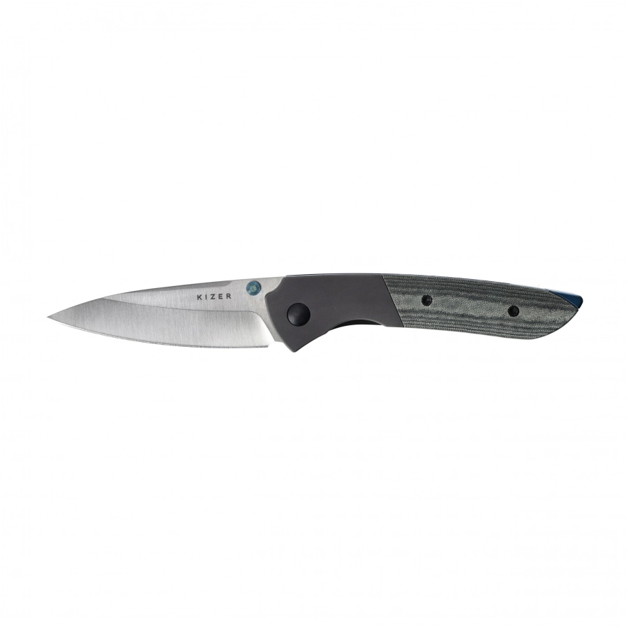 Nóż składany Kizer Spitfire V3690A1 z rękojeścią z aluminium i micarty