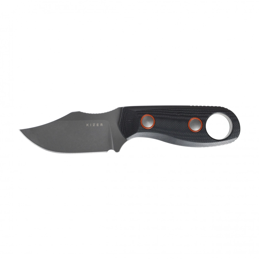 Nóż Kizer Beaver 2 1078A3 ze stałą klingą Clip Point i rękojeścią G-10