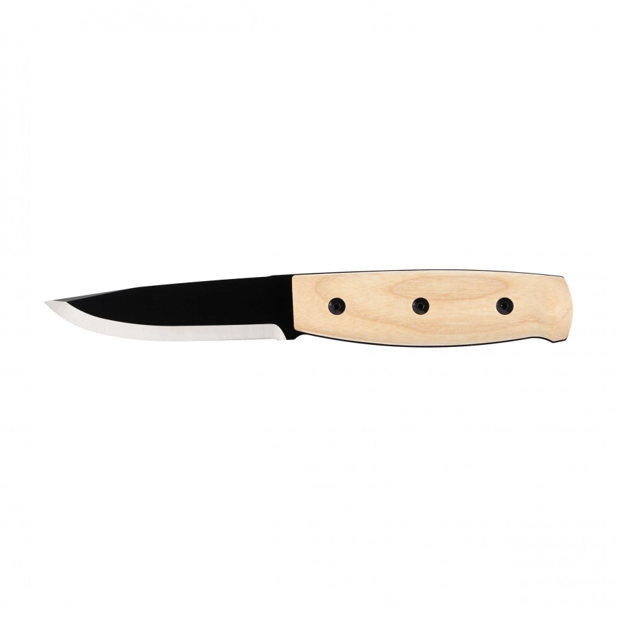 Nóż Morakniv Wit BlackBlade Ash Wood z rękojeścią z drewna jesionowego