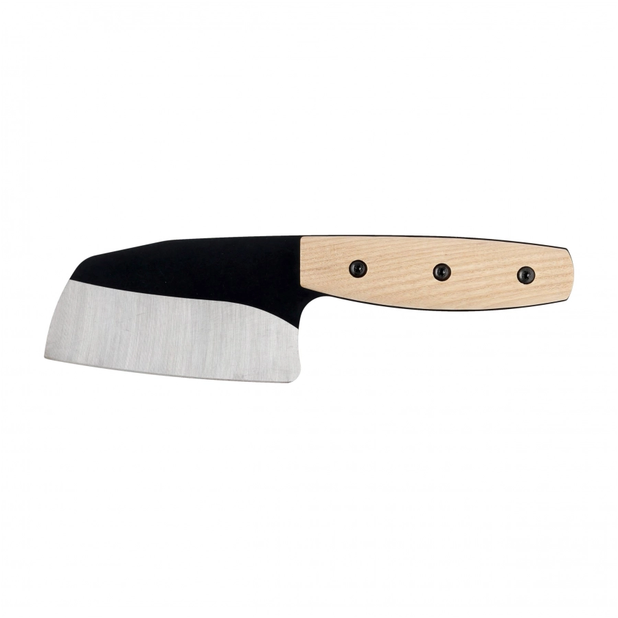 Nóż Morakniv Rombo BlackBlade Ash Wood z głownią ze stali nierdzewnej i jesionową rękojeścią