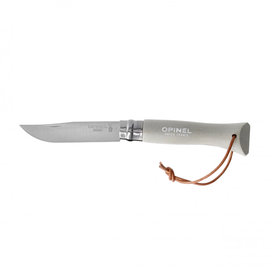 Opinel Colorama No.6 — nóż składany z lakierowaną rękojeścią z grabu