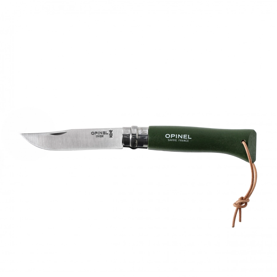 Opinel Colorama No.8 — nóż składany z rękojeścią z lakierowanego grabu