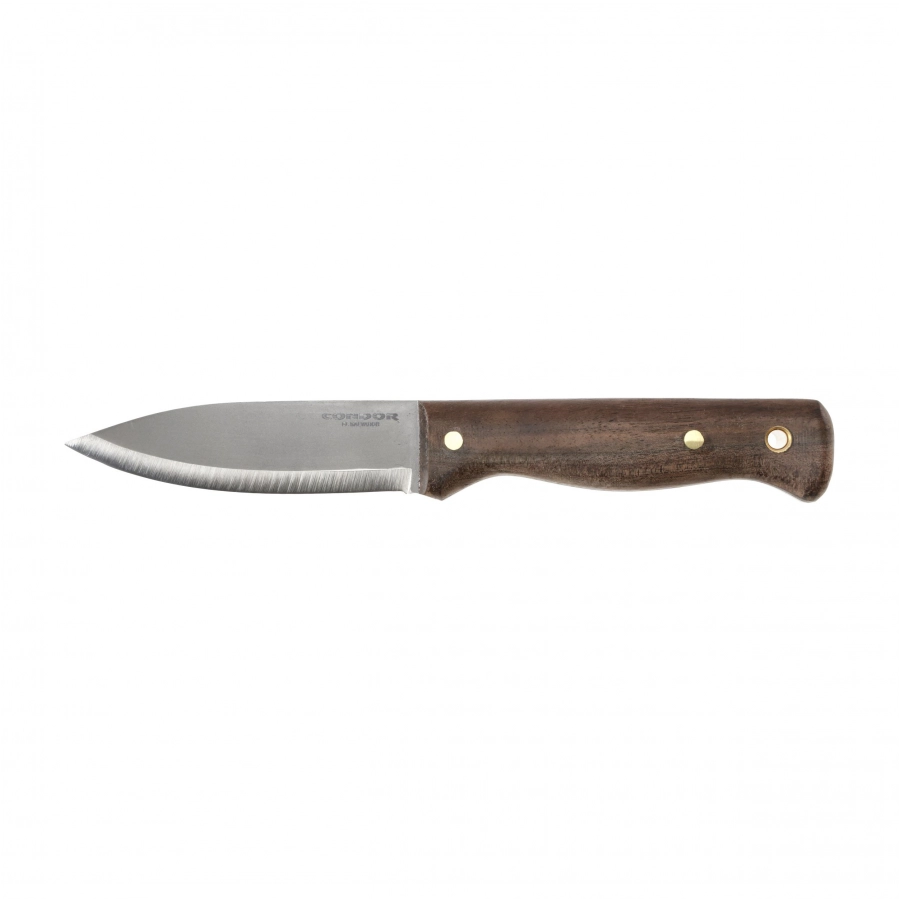 Nóż bushcraft Condor Bushlore z drewnianą rękojeścią
