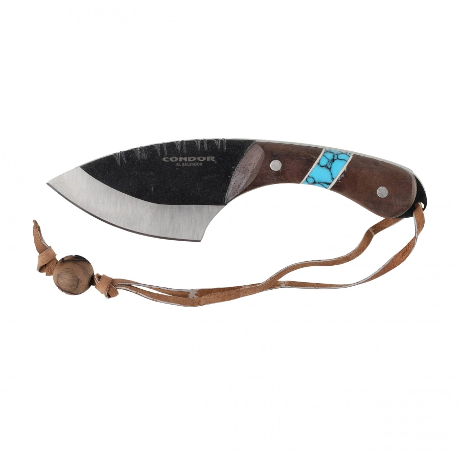 Nóż myśliwski Condor Blue River Skinner z rękojeścią z orzecha