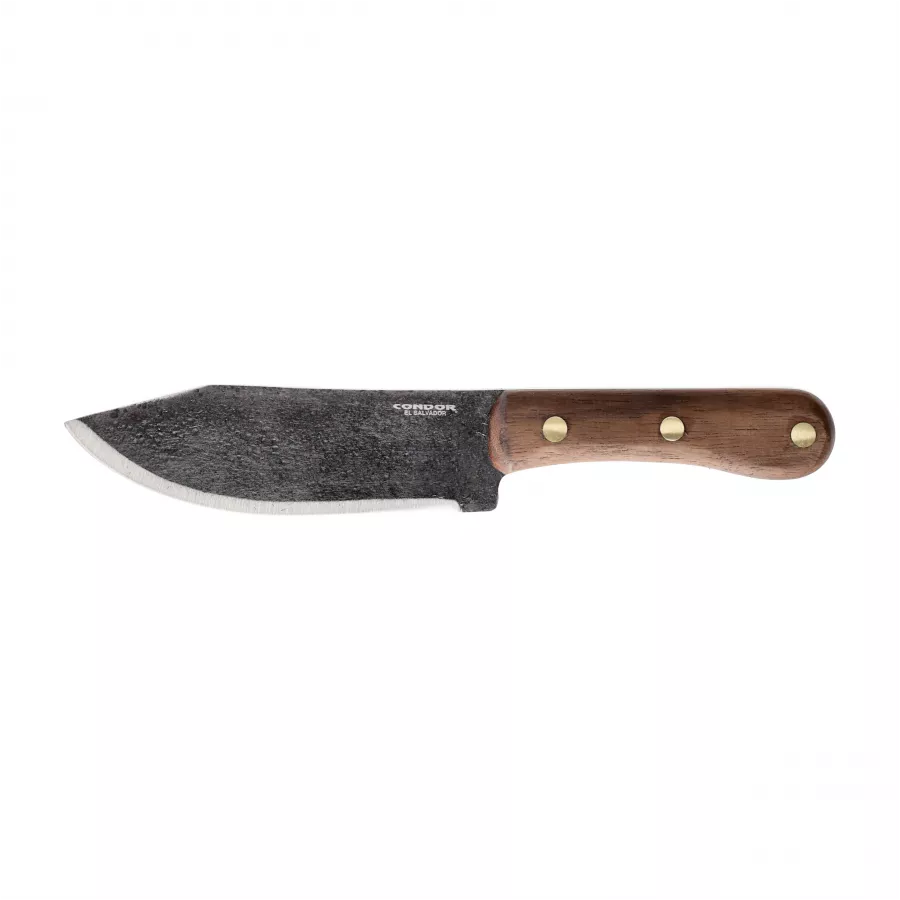 Nóż bushcraft Condor Mini Hudson Bay z rękojeścią z orzecha