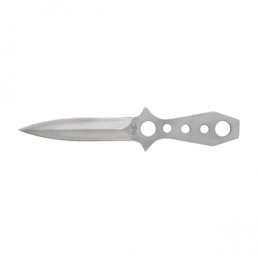 Nóż do rzucania Fox Outdoor 45193Q srebrny