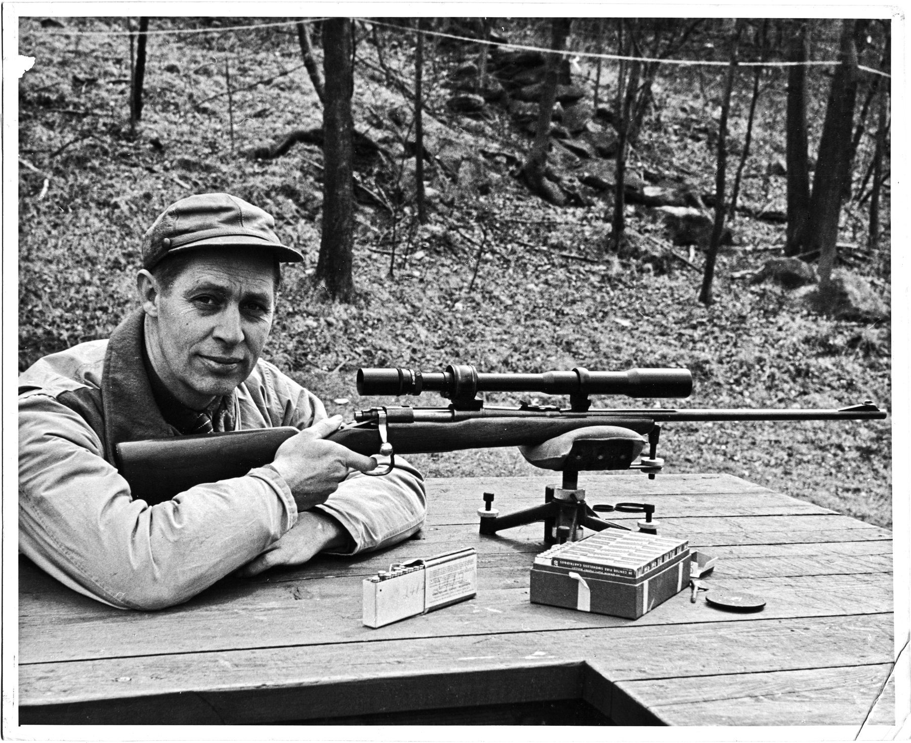 Warren Page tw&oacute;rca kalibru 243 win.