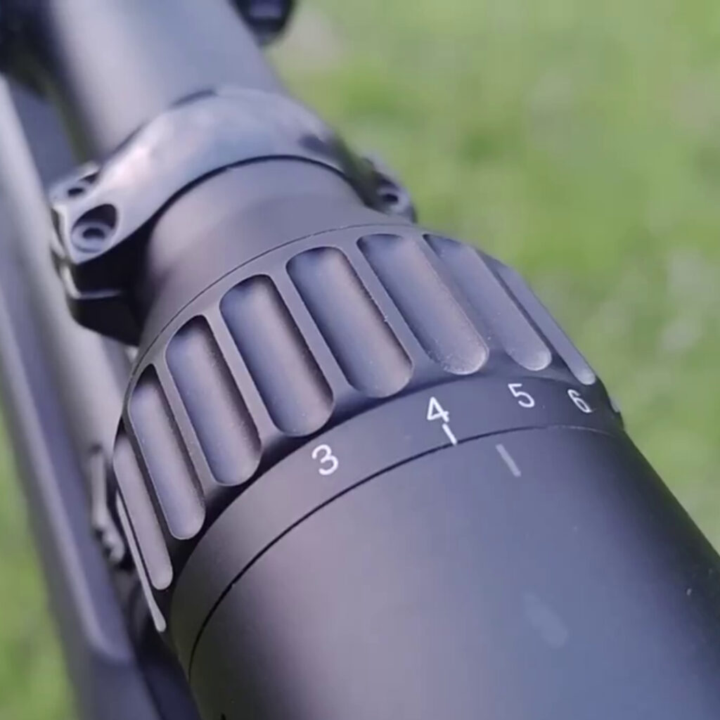 minimalne  powiększenie x3 w lunecie continental 3-24x56 ED